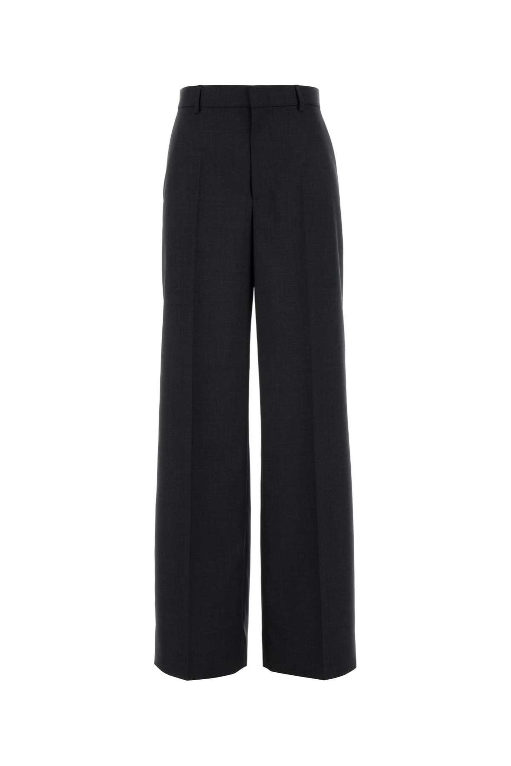 GUCCI PANT PLAIN WOOL W/MOP For Women T 100% WOOLmother pearl