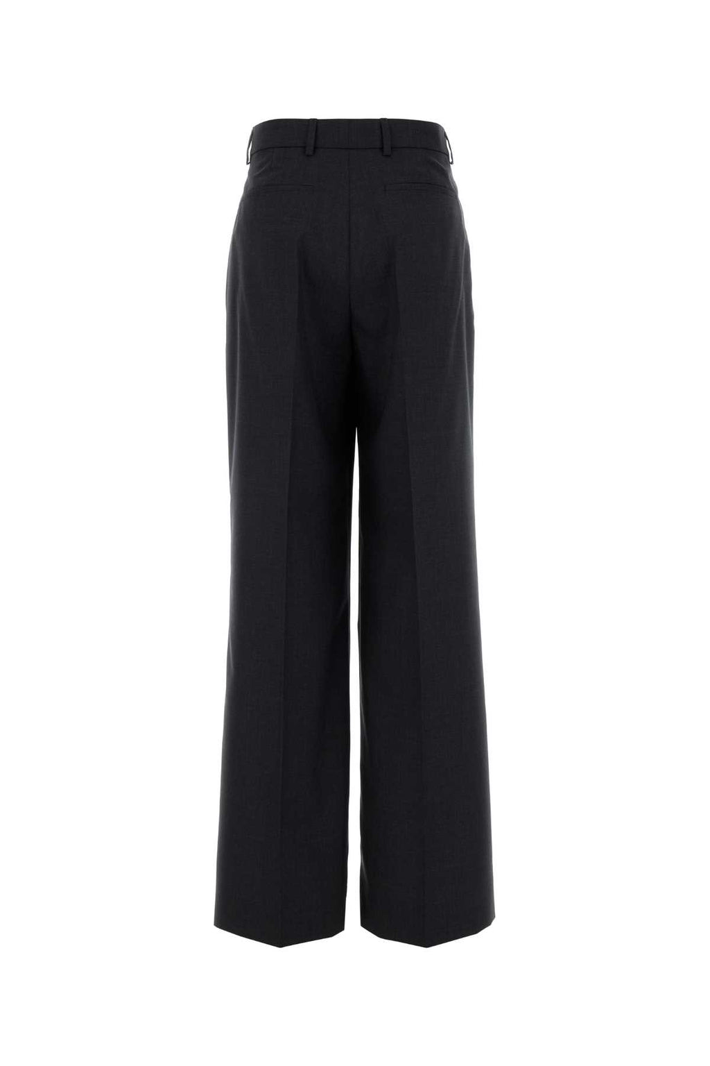 GUCCI PANT PLAIN WOOL W/MOP For Women T 100% WOOLmother pearl
