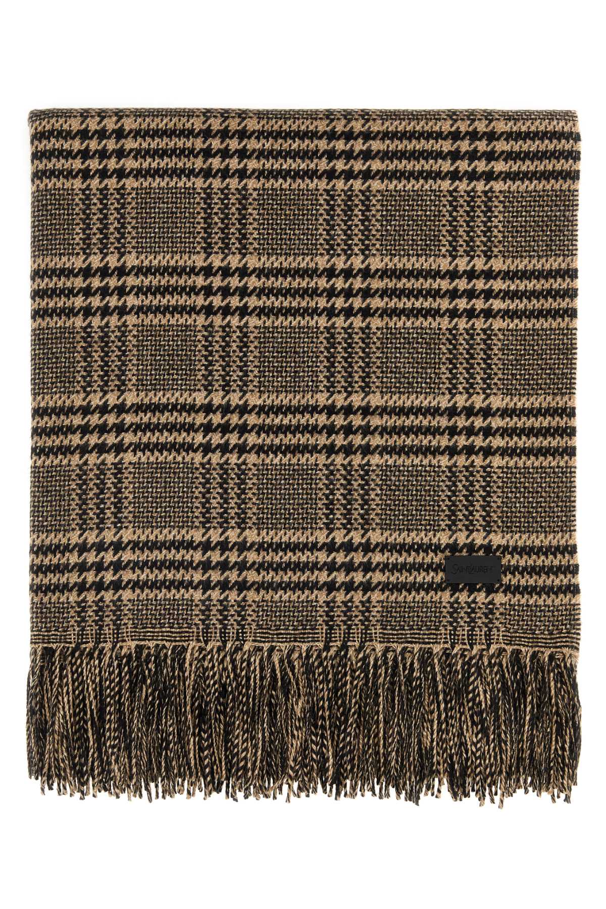 SAINT LAURENT ETOLE PRINCE DE GALL For Women Exterior: 51% Silk 49% Cashmere