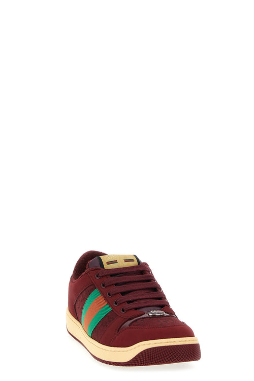 GUCCI 'Screener' sneakers For Women 71% cotton, 29% polyester