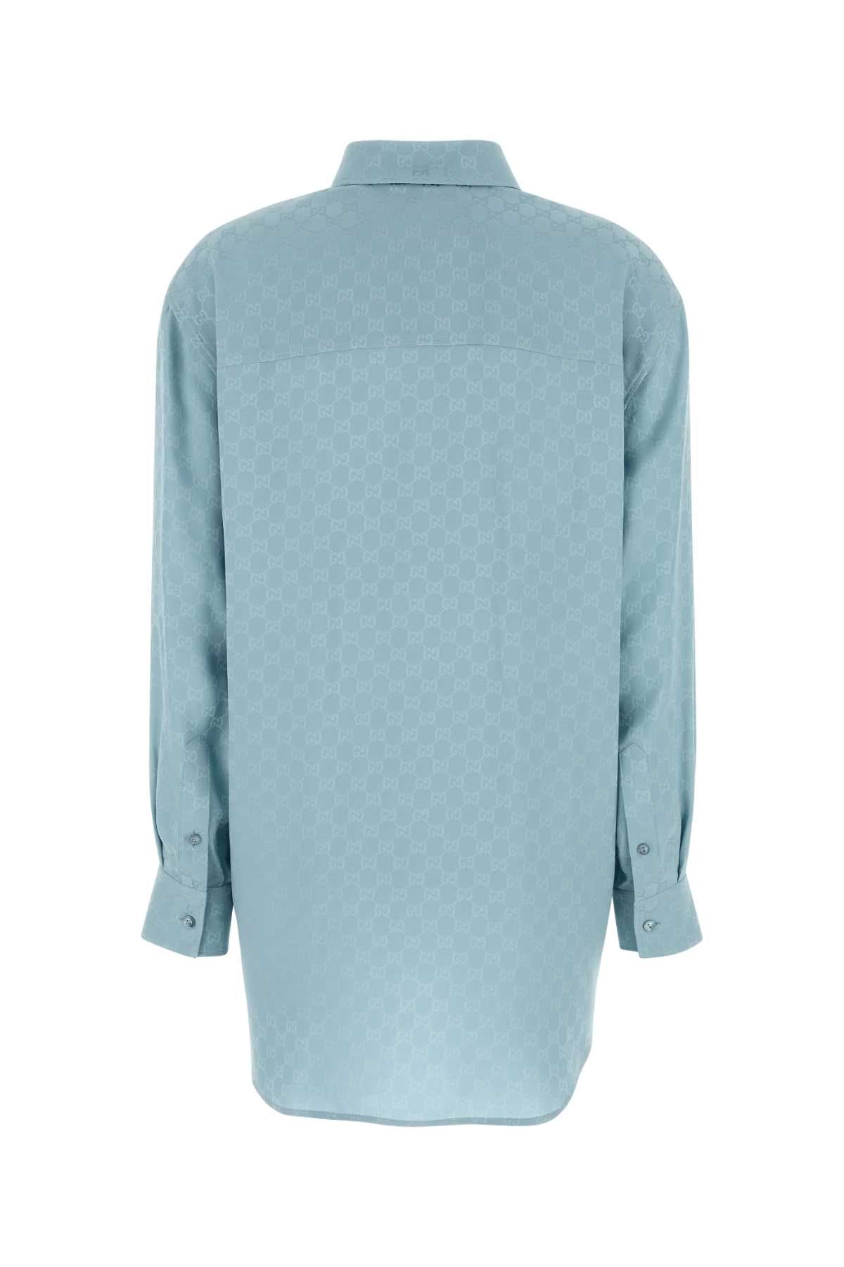 GUCCI SHIRT - W/MOP For Women Exterior: 100% Silk