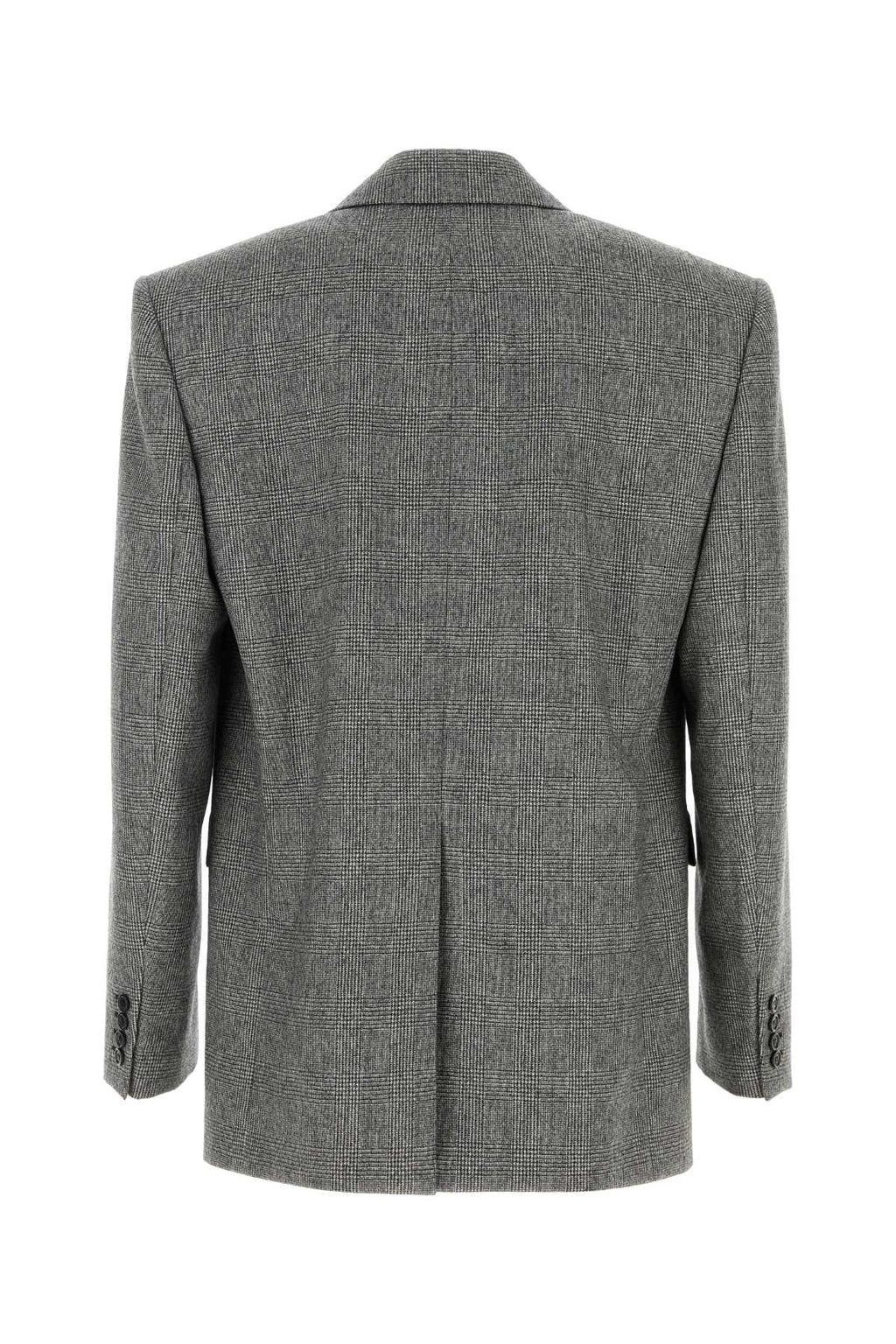 SAINT LAURENT VESTE UN BOUTON COL For Men Exterior: 100% Wool Lining: 100% Silk