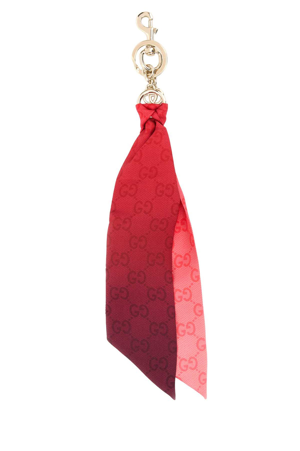 GUCCI W.KEYCHAIN W/FOULARD OTTONE/TW For Women Exterior: 100% Fabric Finishing: Platinum