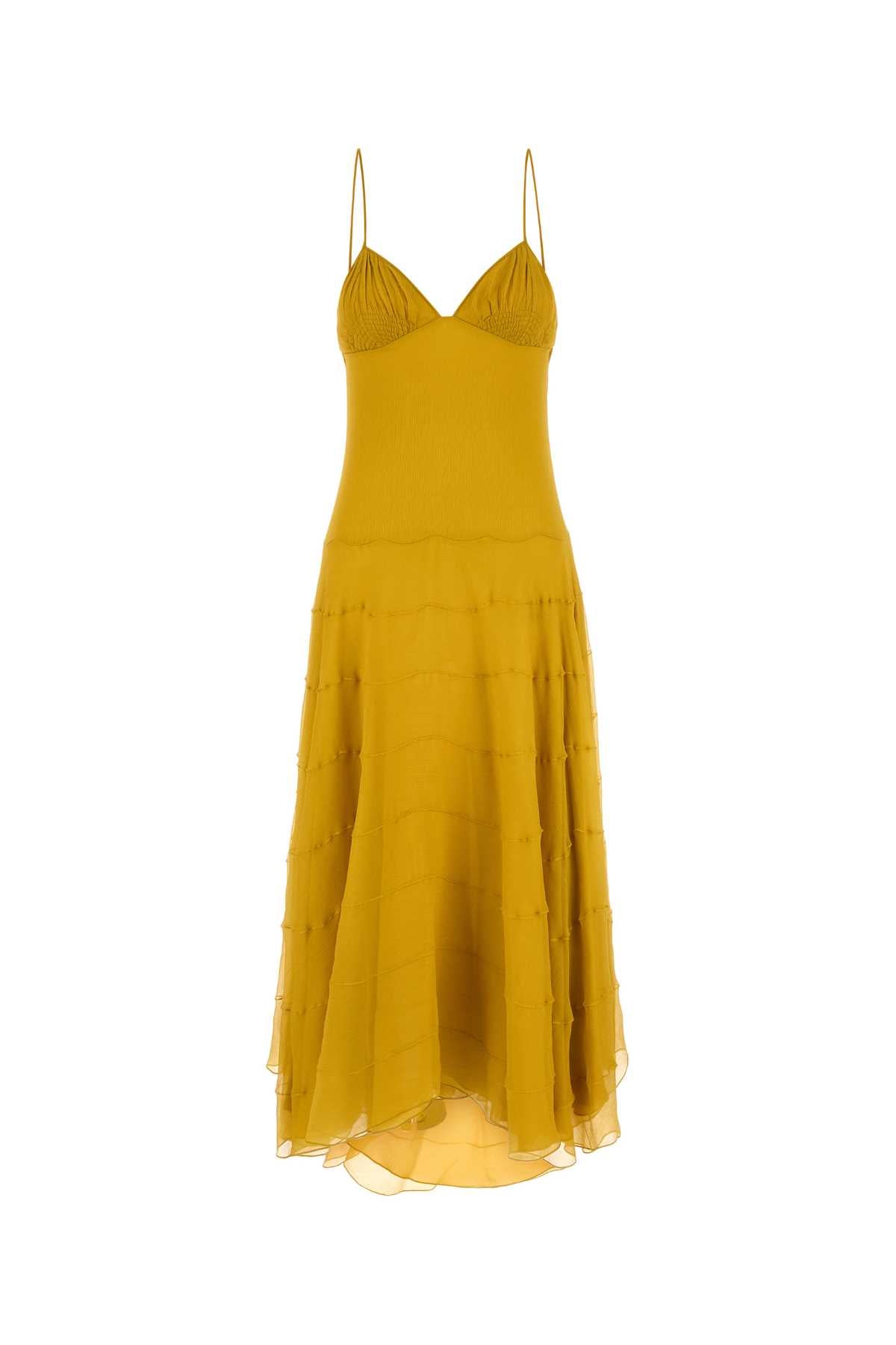 SAINT LAURENT ROBE For Women Exterior: 100% Silk