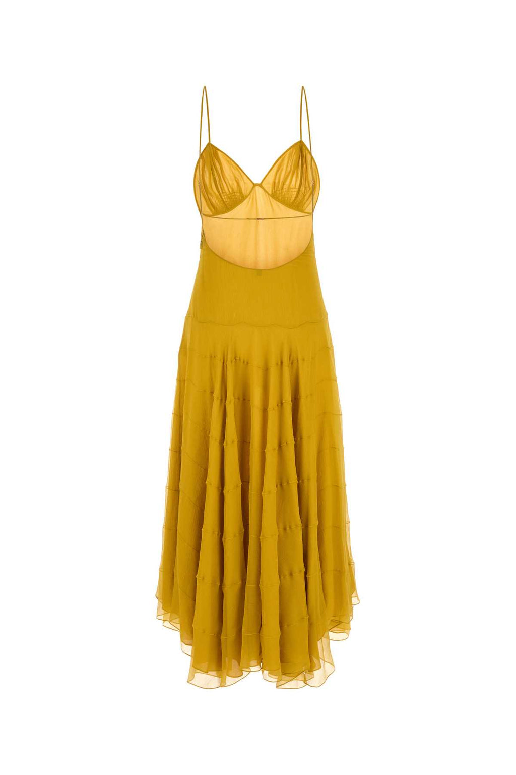 SAINT LAURENT ROBE For Women Exterior: 100% Silk