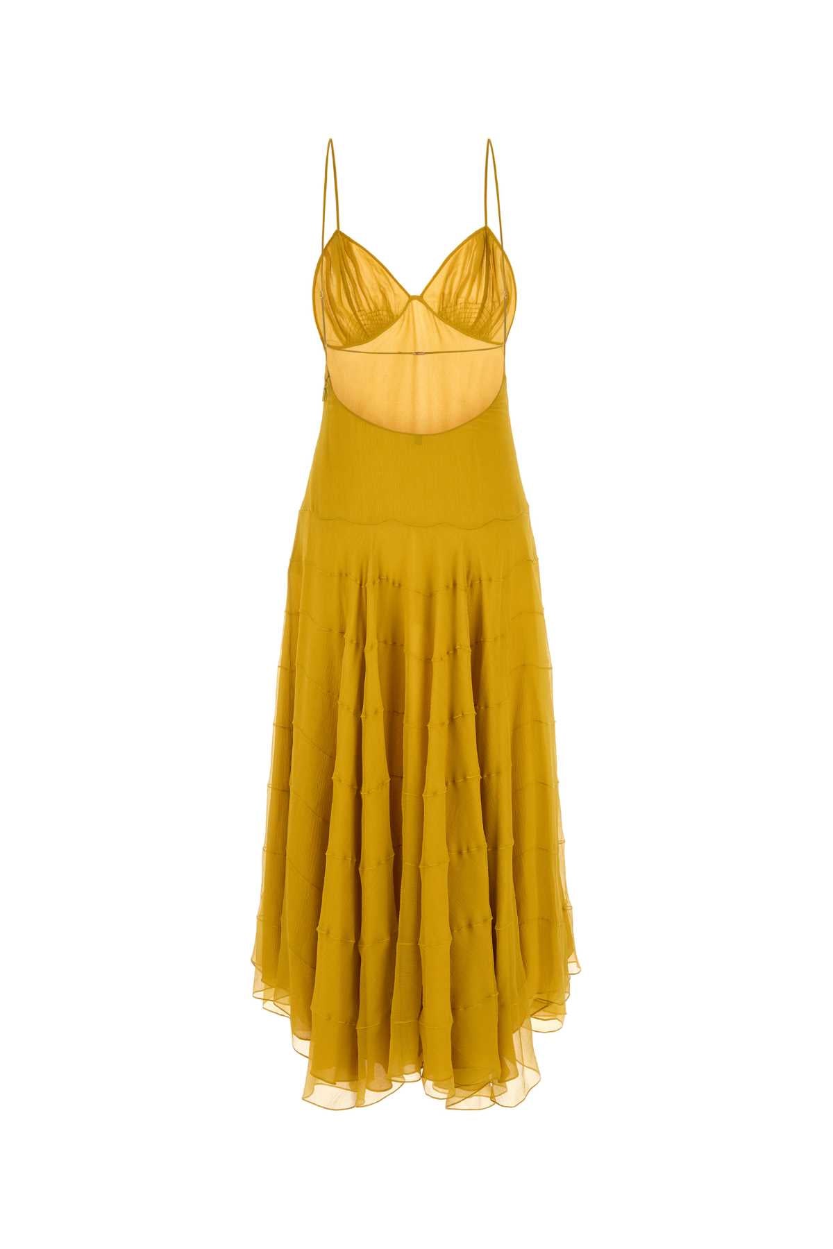 SAINT LAURENT ROBE For Women Exterior: 100% Silk
