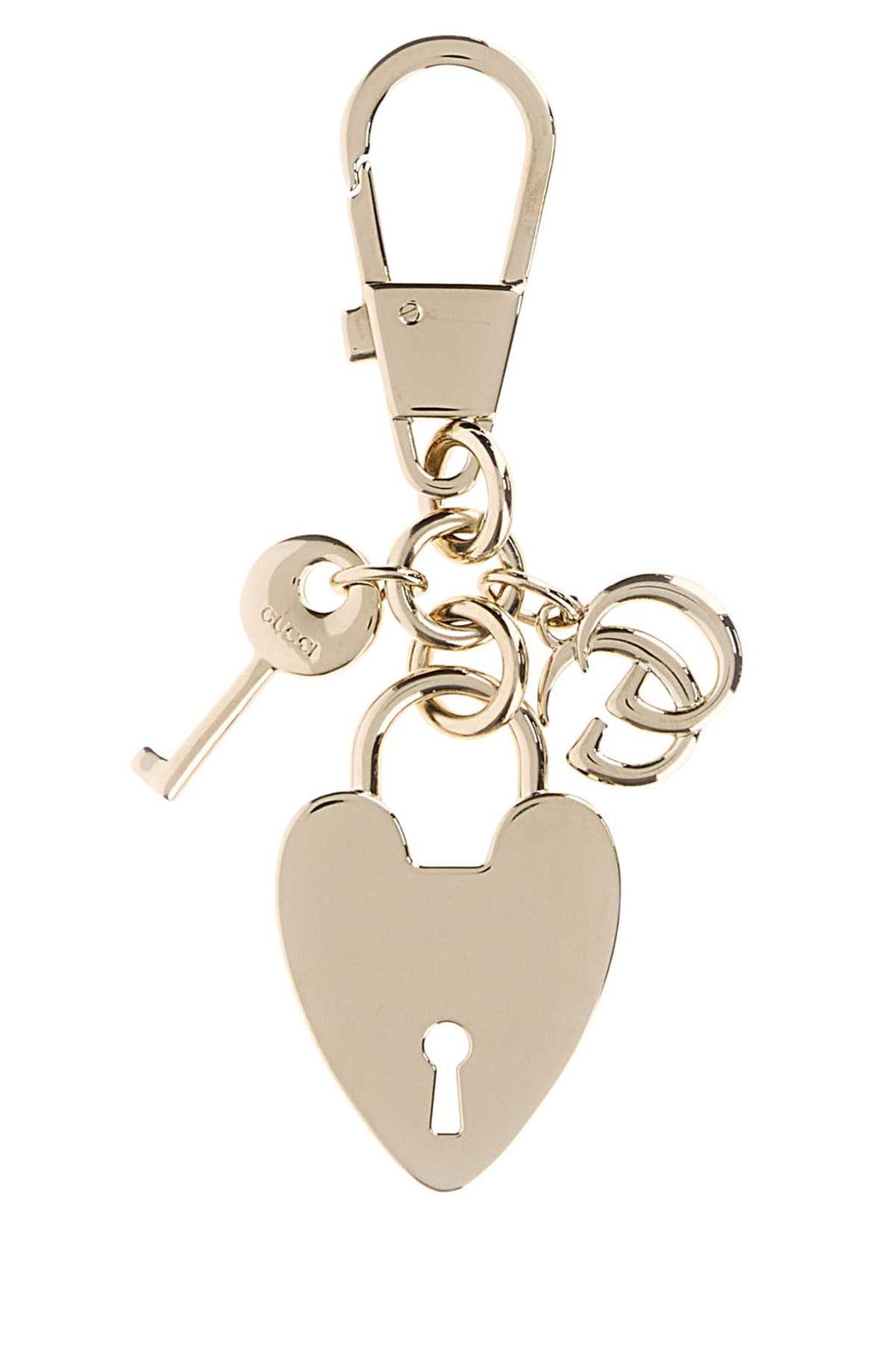 GUCCI W.METAL KEYCHAIN OTTONE/SMAL For Women Exterior: 100% Metal Finishing color: Platinum