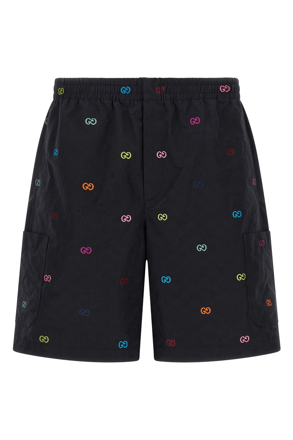 gucci Multicolor fil coupé bermuda shorts