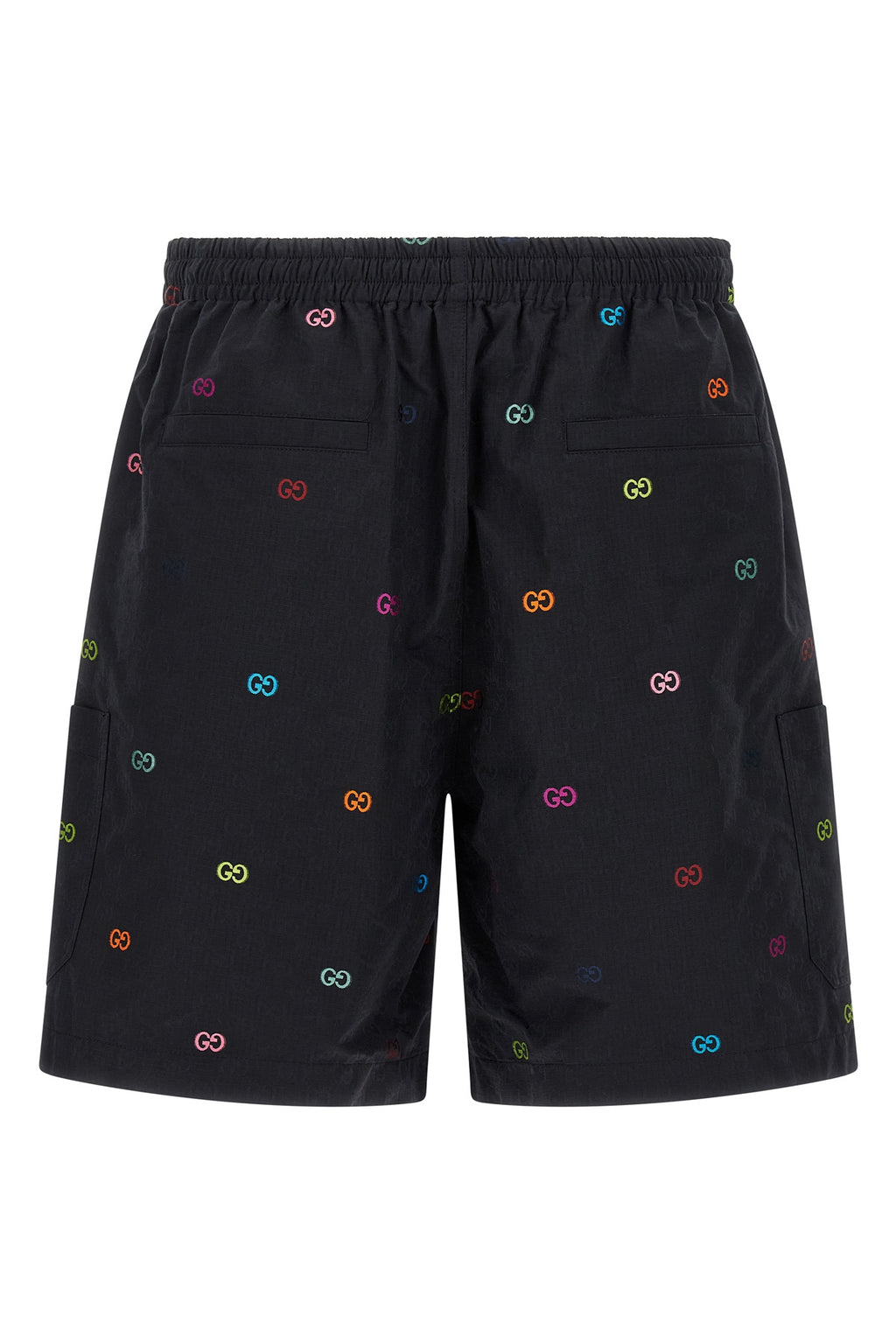 gucci Multicolor fil coupé bermuda shorts