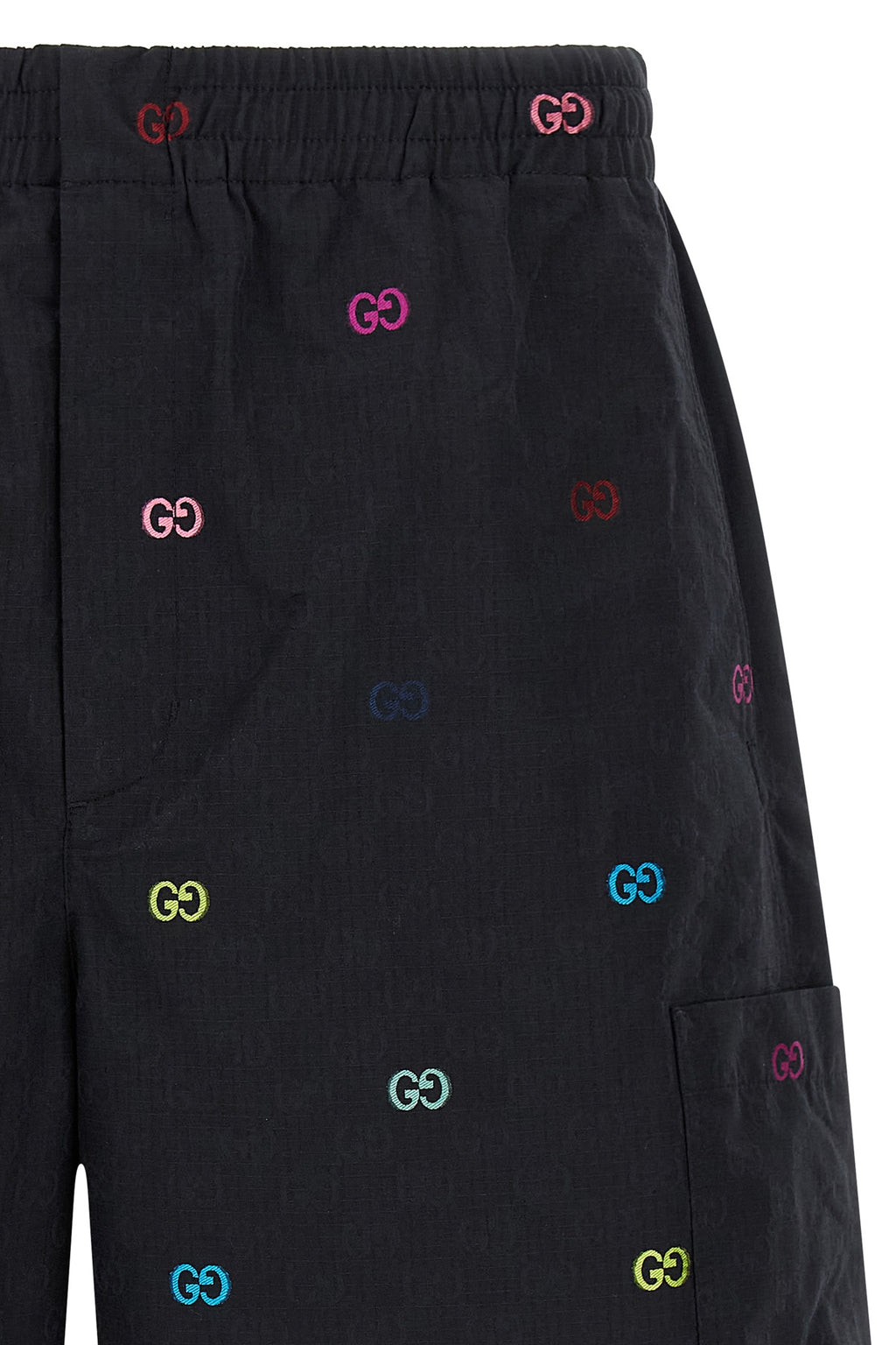 gucci Multicolor fil coupé bermuda shorts