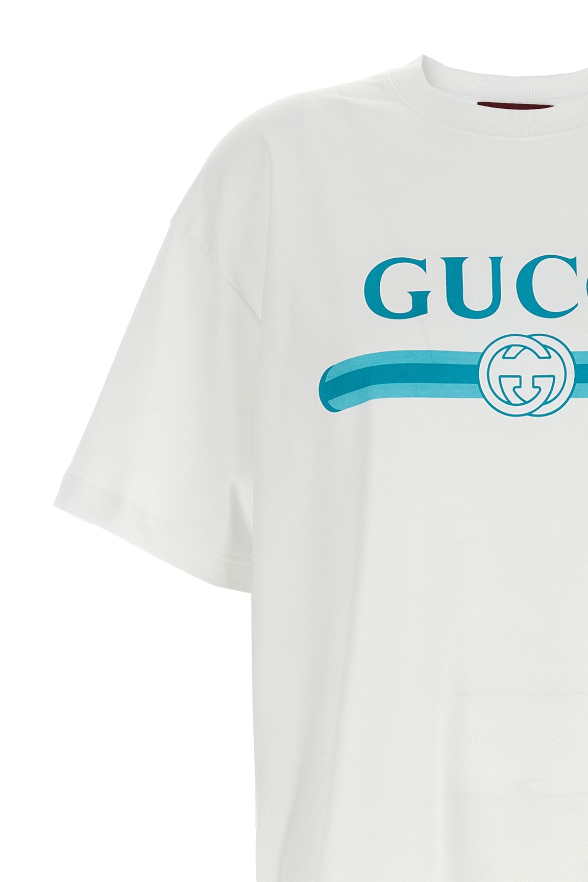 gucci 'Gucci Incrocio GG e Web' print T-shirt