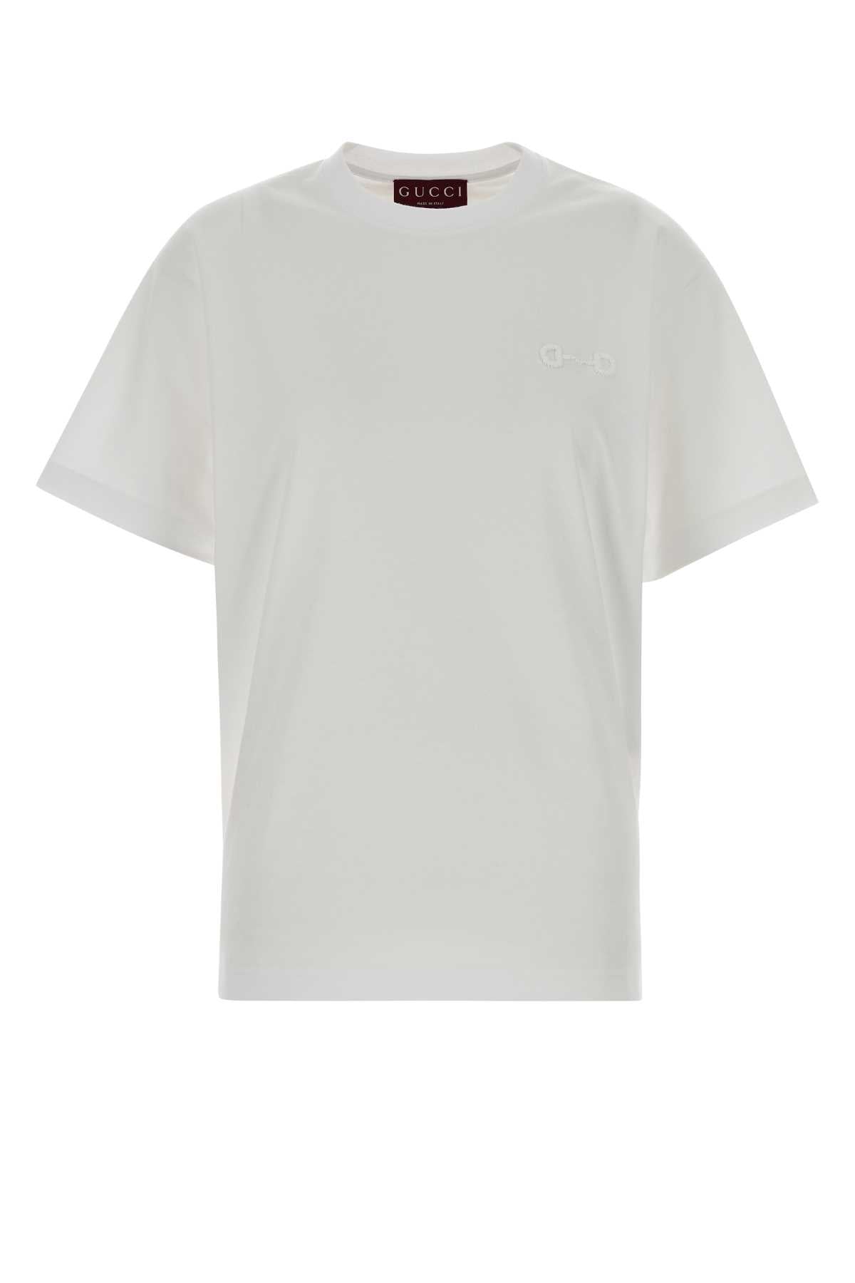GUCCI T-SHIRT For Women Exterior: 100% Cotton