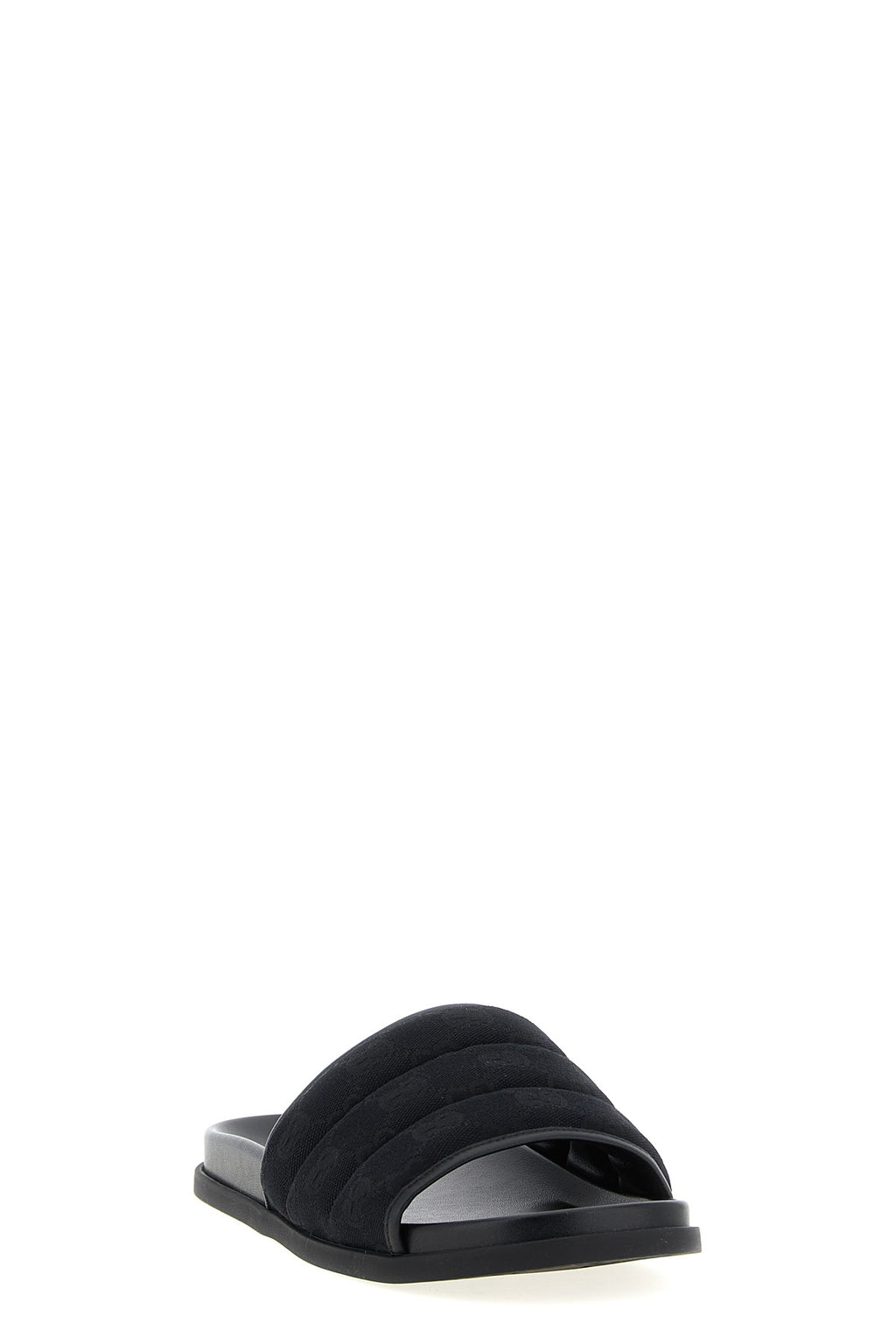 GUCCI GG Slides For Men 71% cotton, 29% polyester