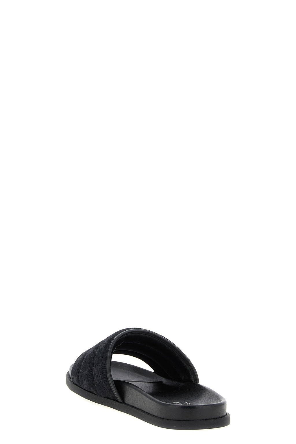 GUCCI GG Slides For Men 71% cotton, 29% polyester
