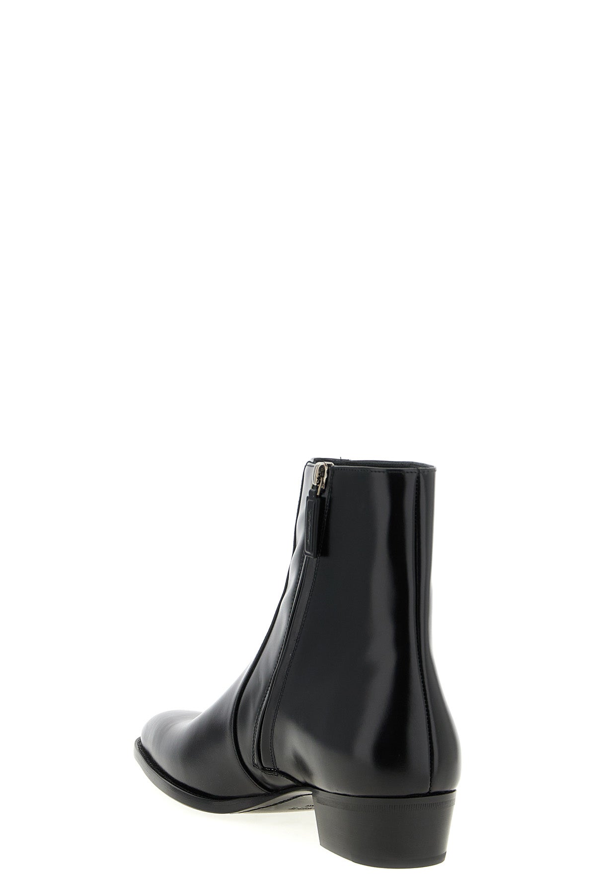 SAINT LAURENT 'Roman' ankle boots For Men 100% calfskin leather (Bos Taurus)