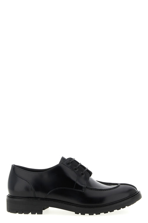 SAINT LAURENT 'Lino' lace up shoes For Men 100% calfskin leather (Bos Taurus)