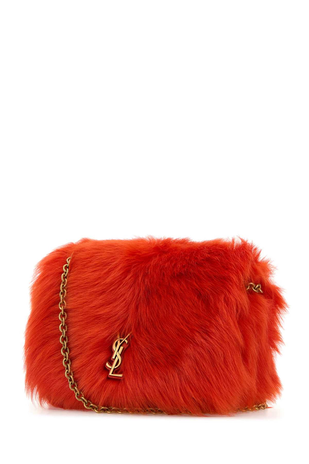 SAINT LAURENT YSL PW MINIJAMIE4.3 For Women Exterior: 100% Fur Lining: 100% Fabric Finishing: Antiqued golden metal