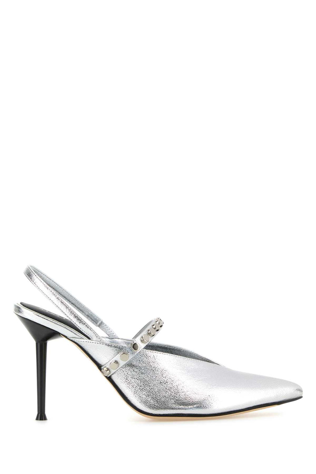 ALEXANDER MCQUEEN SANDAL S.LEATHER For Women LEATHER UPPER AND LEATHER SOLE