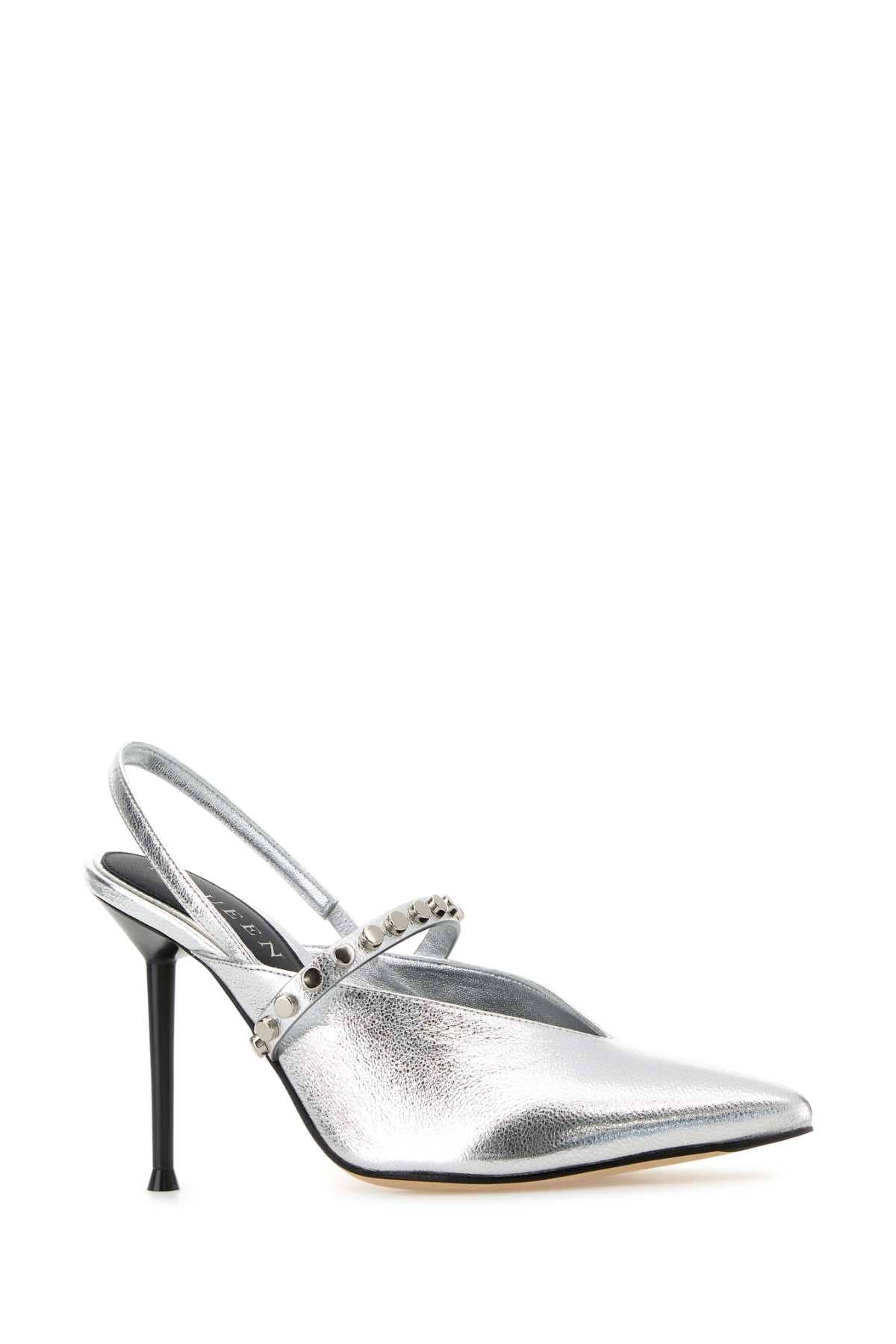 ALEXANDER MCQUEEN SANDAL S.LEATHER For Women LEATHER UPPER AND LEATHER SOLE