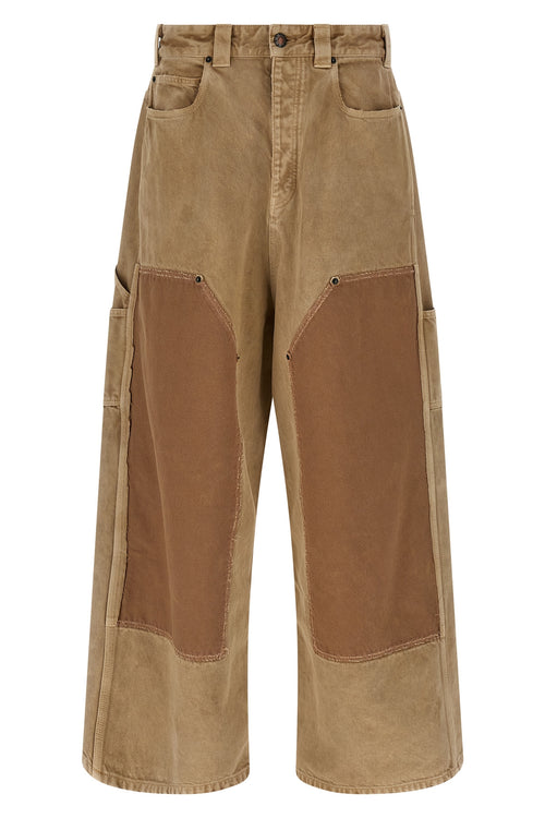 BALENCIAGA 'Baggy Ripped Off' jeans For Men 100% cotton