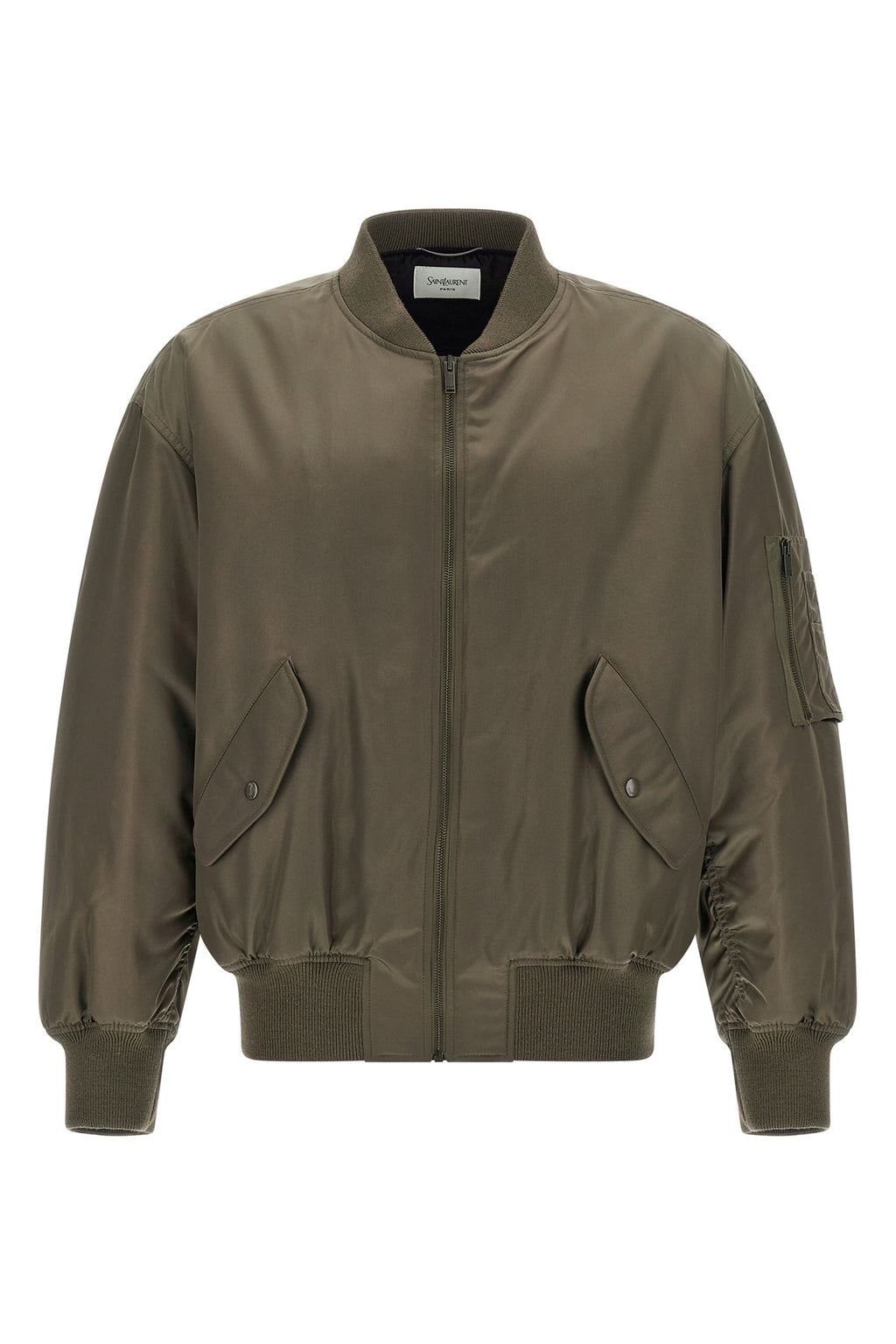 SAINT LAURENT Serge bomber jacket For Men 100% polyamide