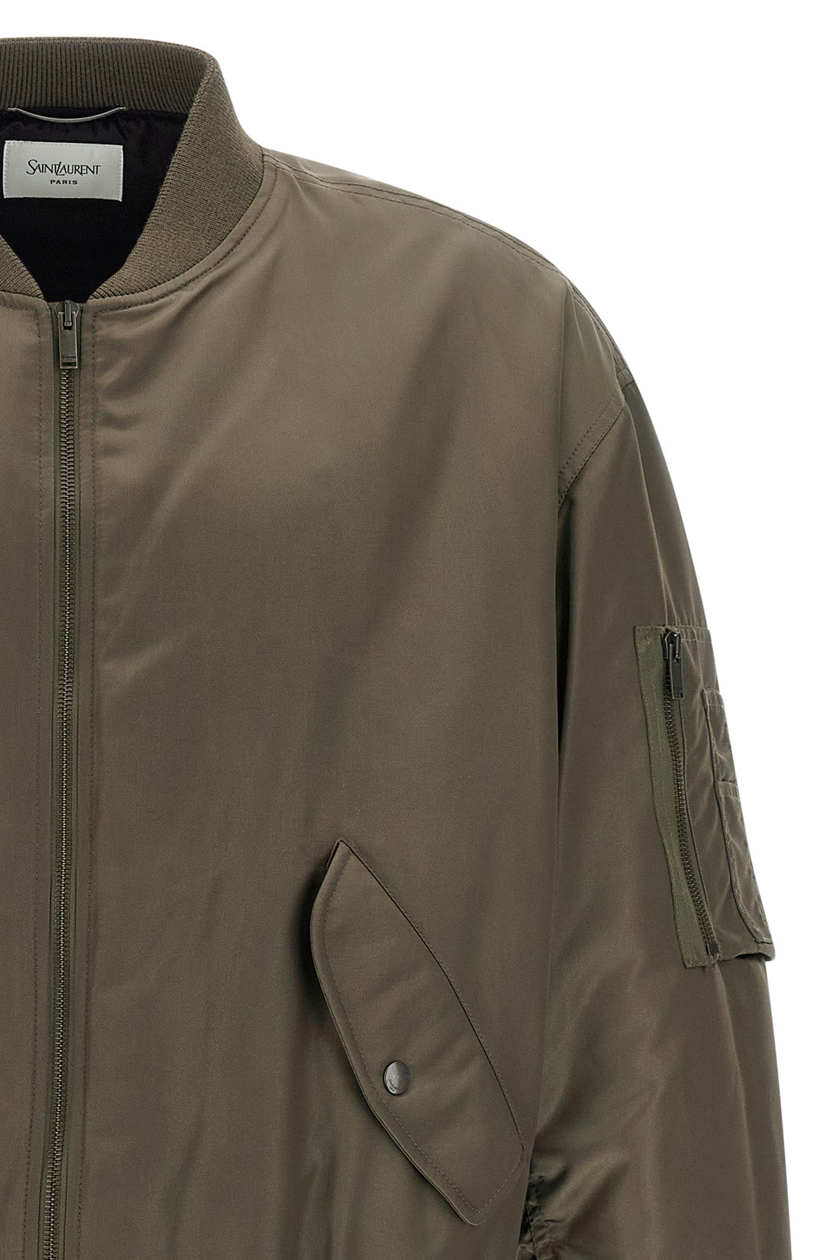 SAINT LAURENT Serge bomber jacket For Men 100% polyamide