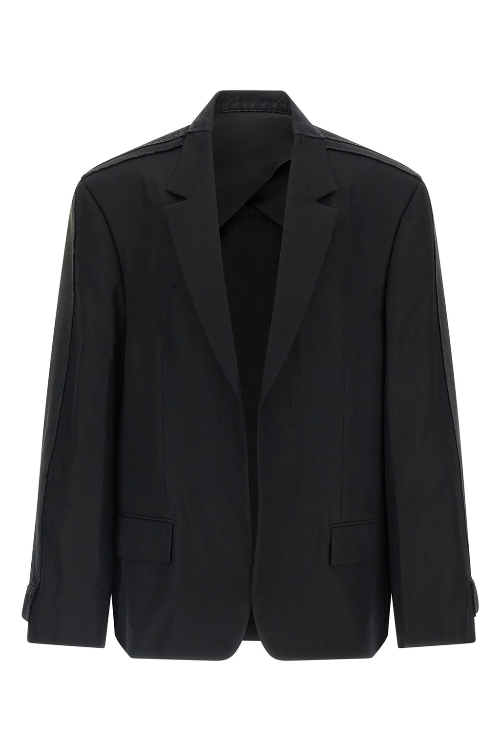 BALENCIAGA Denim jacket - blazer For Men 100% wool