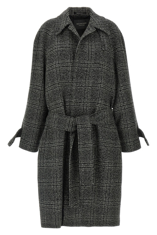 BALENCIAGA 'One Layer' coat For Women 100% wool