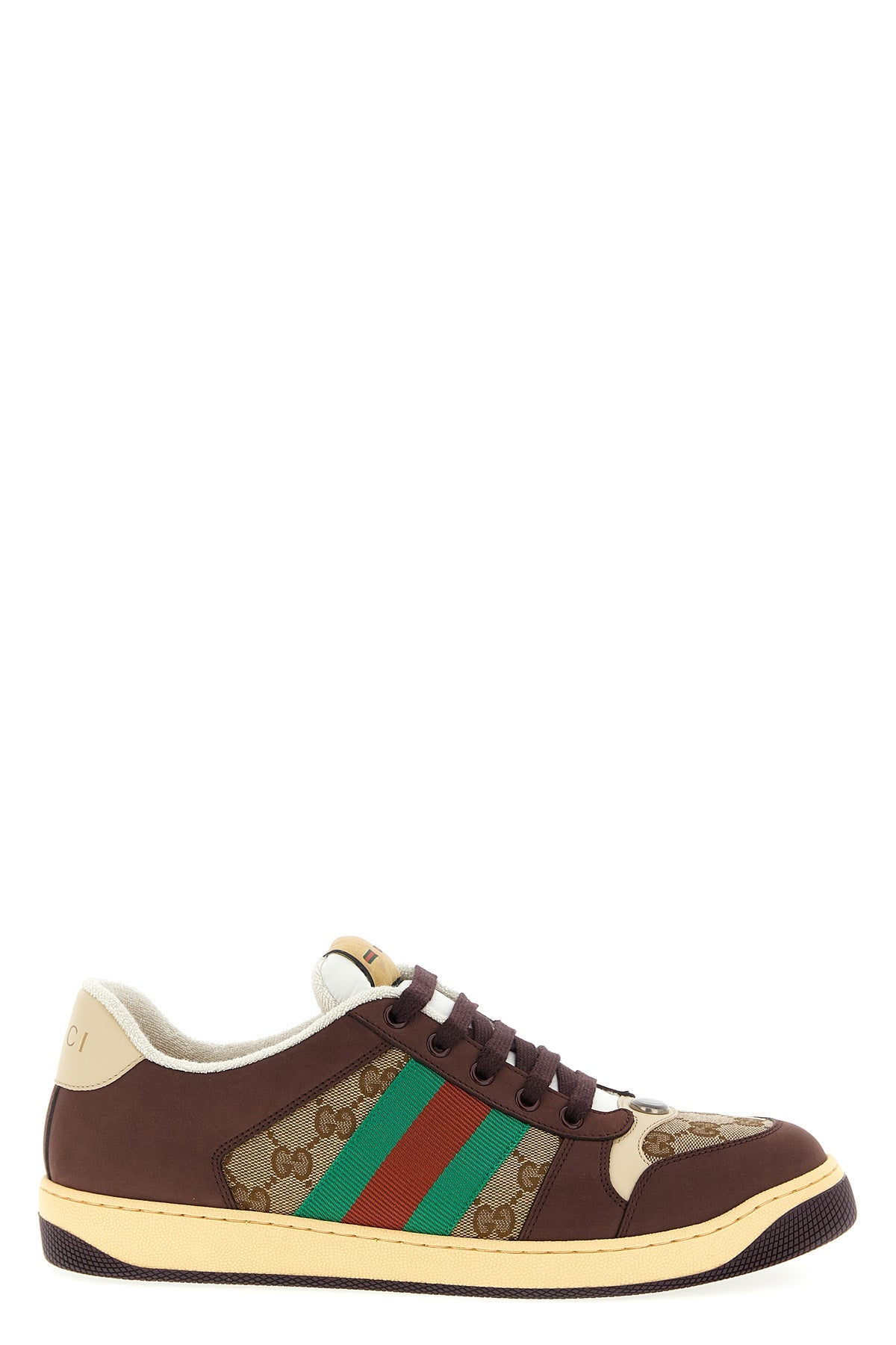 GUCCI 'Screener' sneakers For Men 65% polyester 18% cotton 17% polyamide