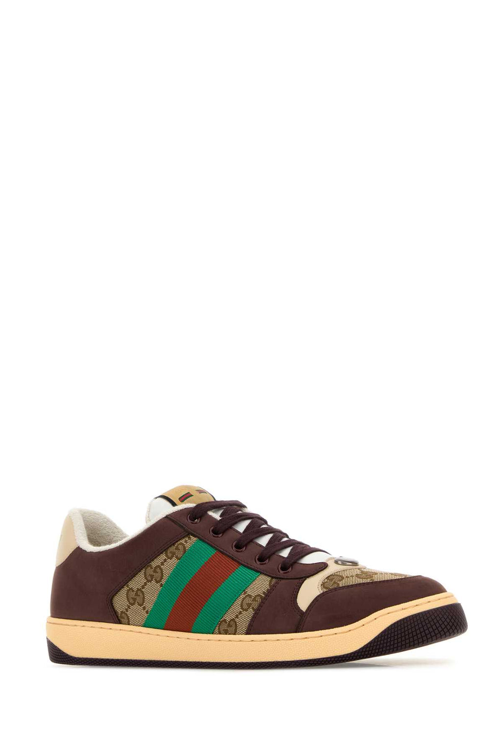 GUCCI SNEAKERS For Men Exterior: 100% Leather 100% Fabric Interior: 100% Fabric Sole: Rubber
