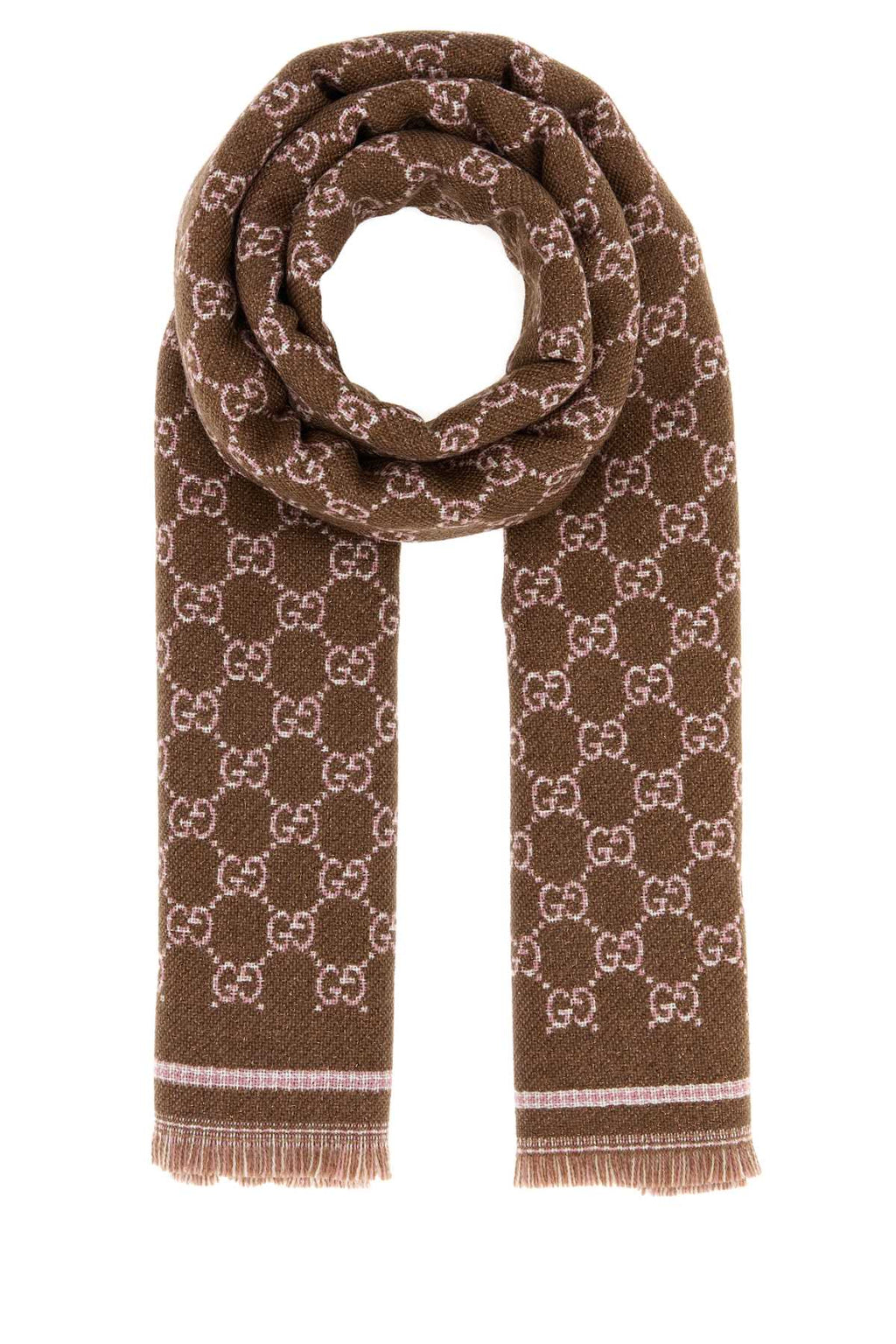 GUCCI SCARF NEW LUX STENMIX 47X180 For Women WO VI MZ PAT WOOL 80%T VISCOSE 10%T POLYAMIDE 9%T METALLIZED FIBER 1%