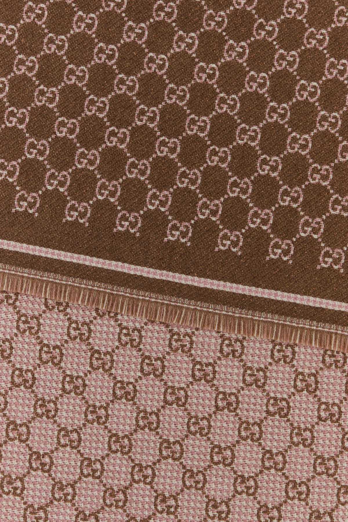GUCCI SCARF NEW LUX STENMIX 47X180 For Women WO VI MZ PAT WOOL 80%T VISCOSE 10%T POLYAMIDE 9%T METALLIZED FIBER 1%