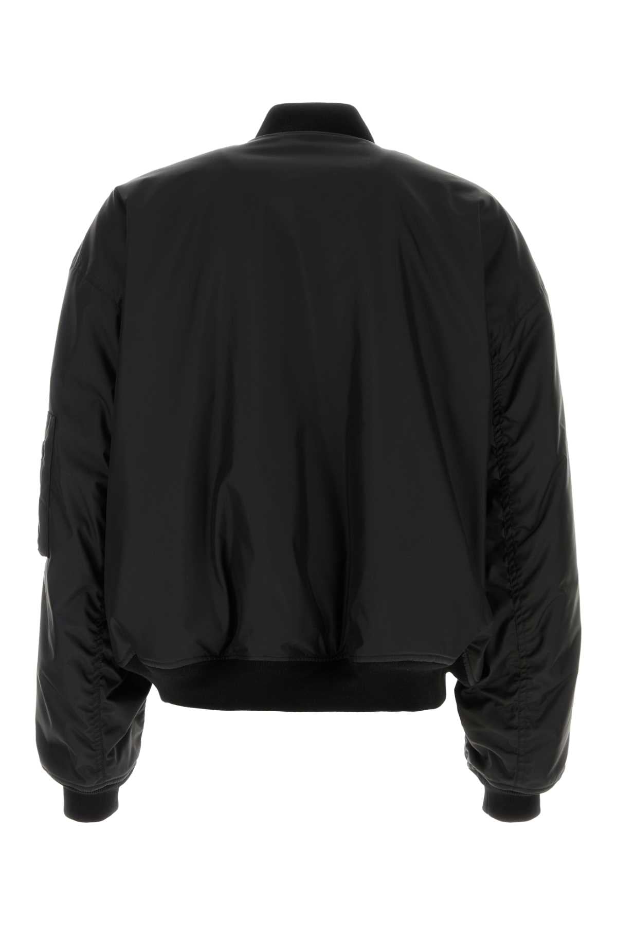 BALENCIAGA AL Large Fit Bomber For Men Exterior: 100% Nylon Lining: 100% Polyester Padding: 60% Silk 40% Polylactide