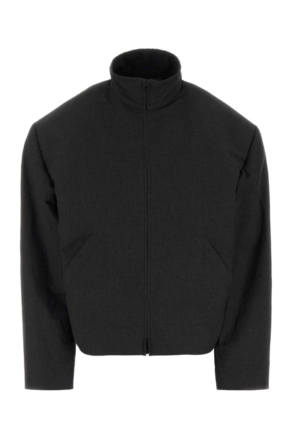 BALENCIAGA Tracksuit Jacket For Women Exterior: 58% Linen 42% Cotton Lining: 100% Cupro