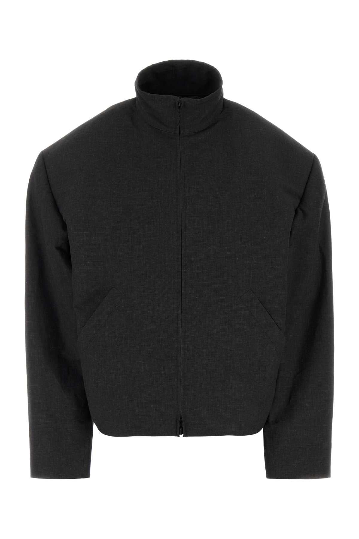 BALENCIAGA Tracksuit Jacket For Women Exterior: 58% Linen 42% Cotton Lining: 100% Cupro