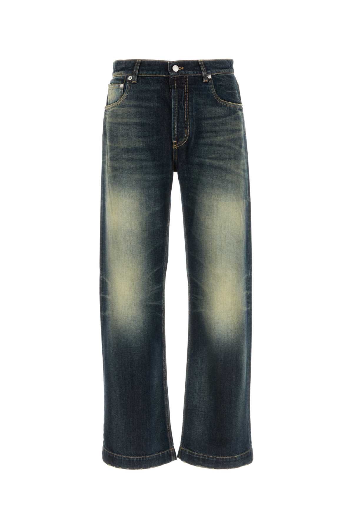 ALEXANDER MCQUEEN WIDE LEG JEAN For Men 