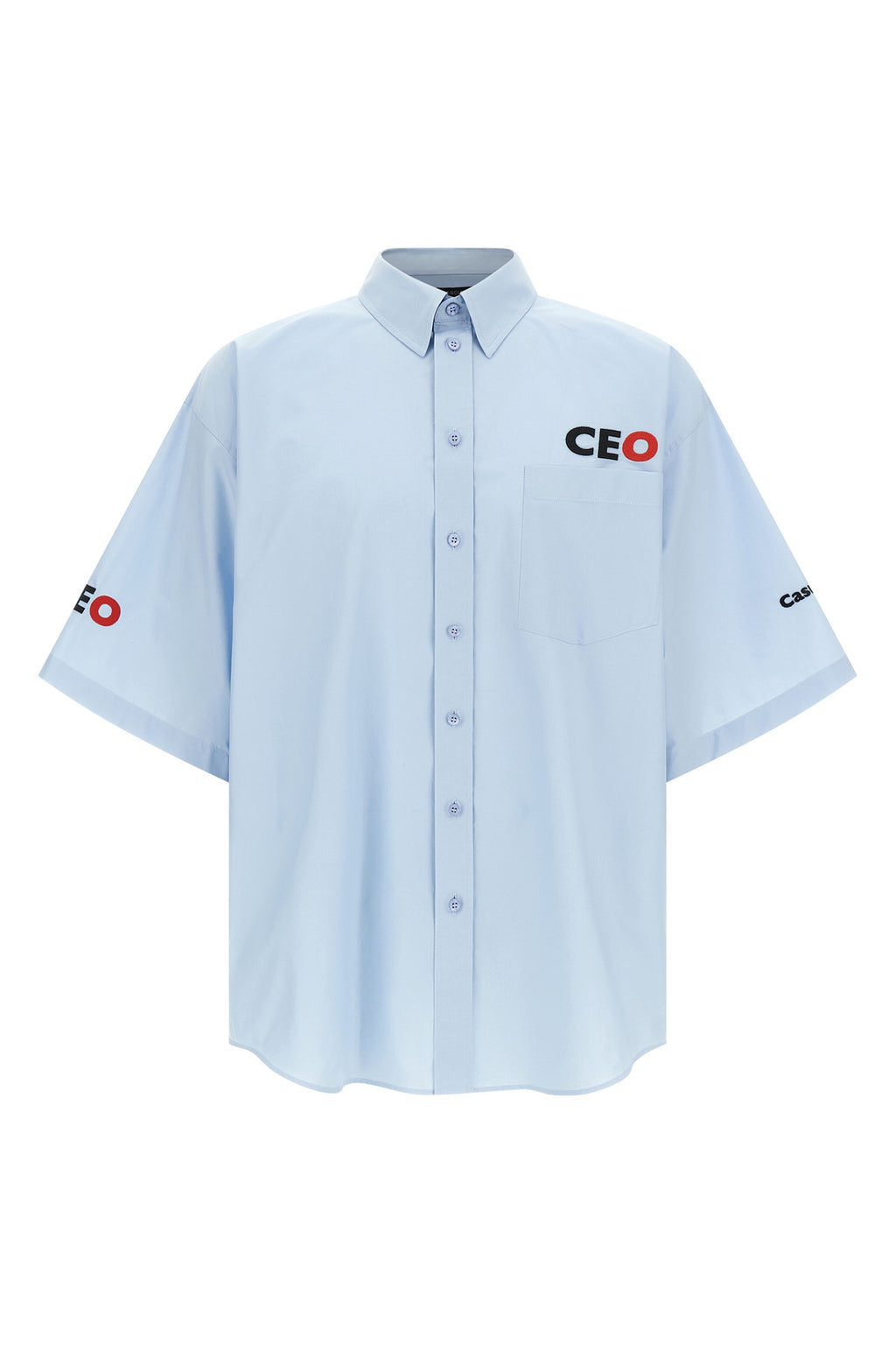 BALENCIAGA 'CEO Uniform Logo' shirt For Men 100% cotton