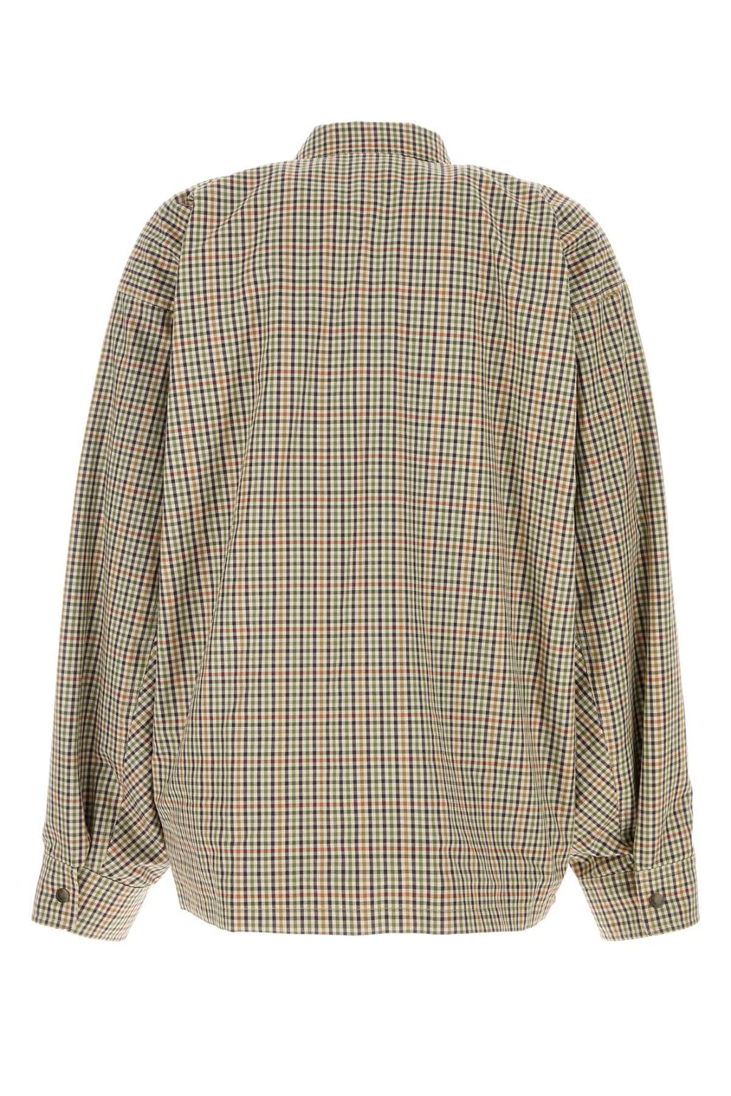 BALENCIAGA Zip-Up Shirt For Men Exterior: 100% Cotton