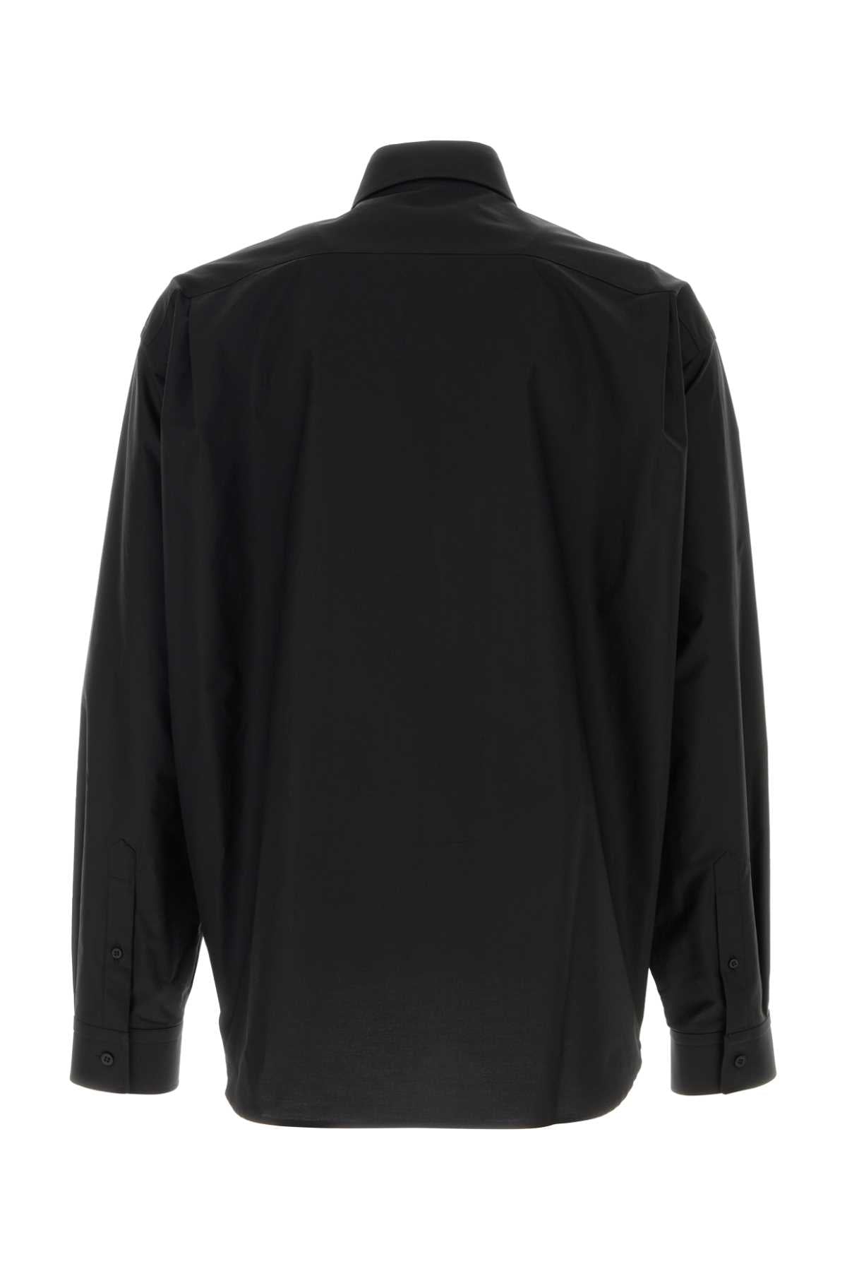 BALENCIAGA L/S Large Fit Shirt For Men Exterior: 100% Cotton