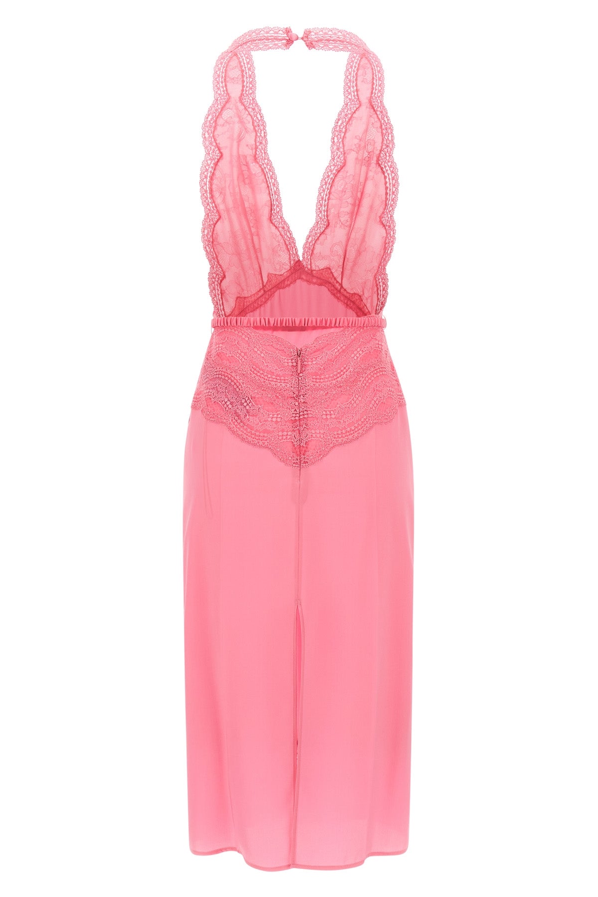 GUCCI Satin and lace dress For Women 100% silk