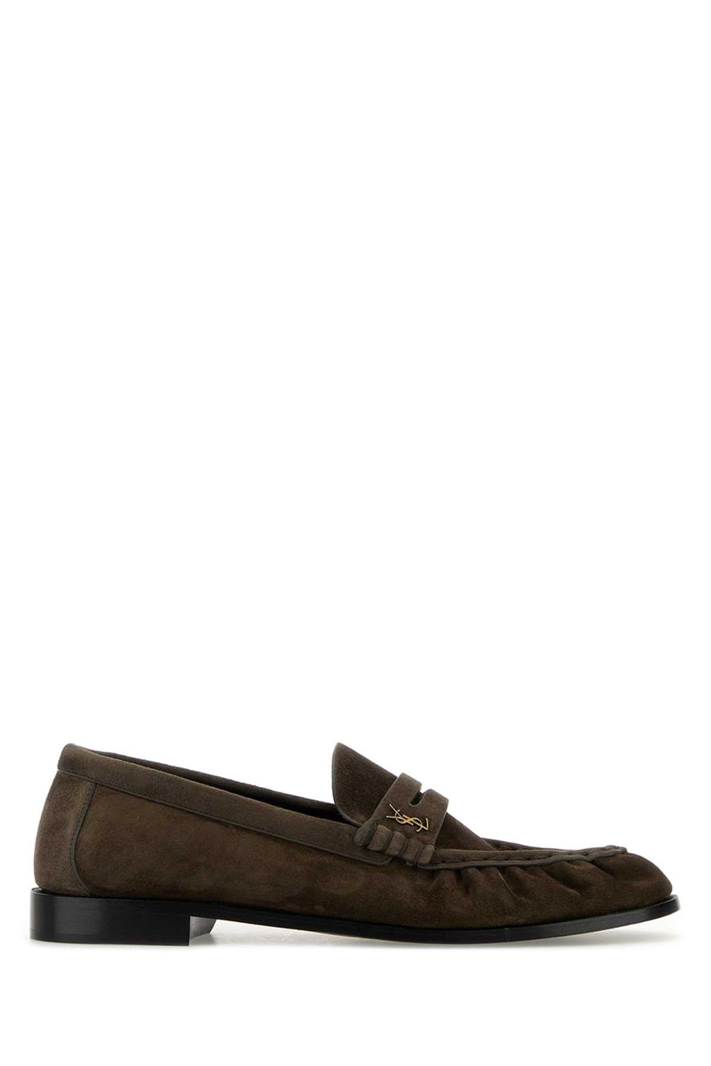 SAINT LAURENT LE LOAFER 15 MOC For Men Exterior: 100% Suede Interior: 100% Leather Sole: Leather
