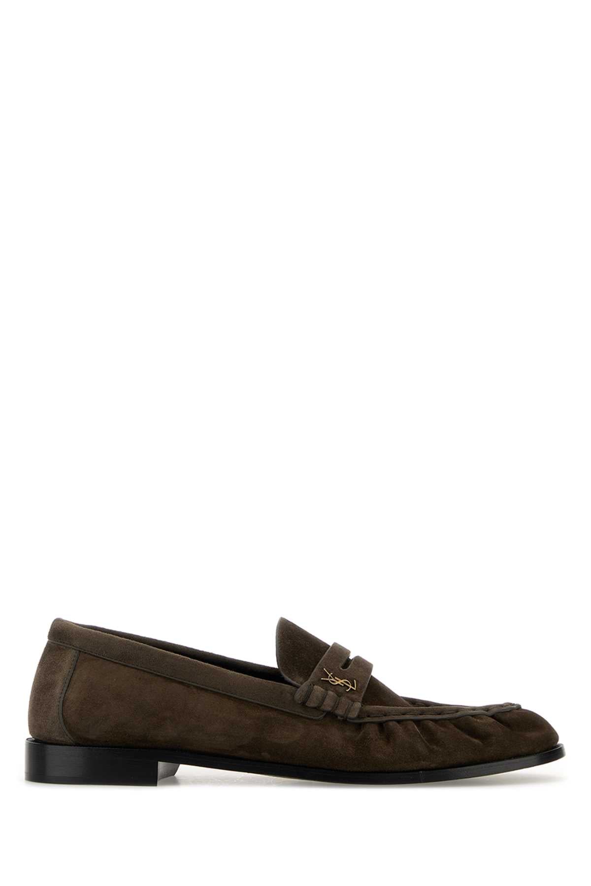 SAINT LAURENT LE LOAFER 15 MOC For Men Exterior: 100% Suede Interior: 100% Leather Sole: Leather