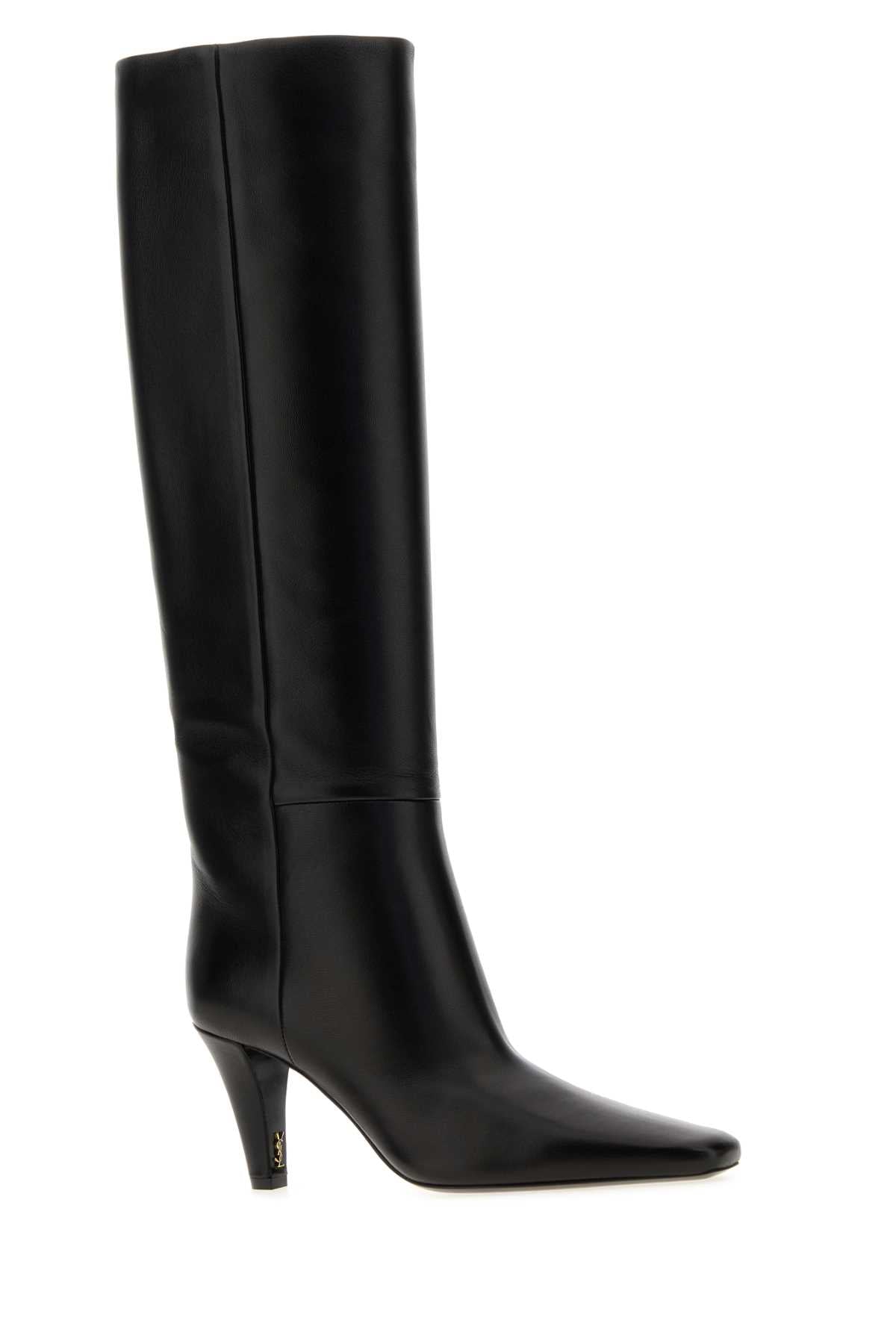 SAINT LAURENT JILL 75 BOO For Women Exterior: 100% Nappa leather Interior: 100% Leather Sole: Leather