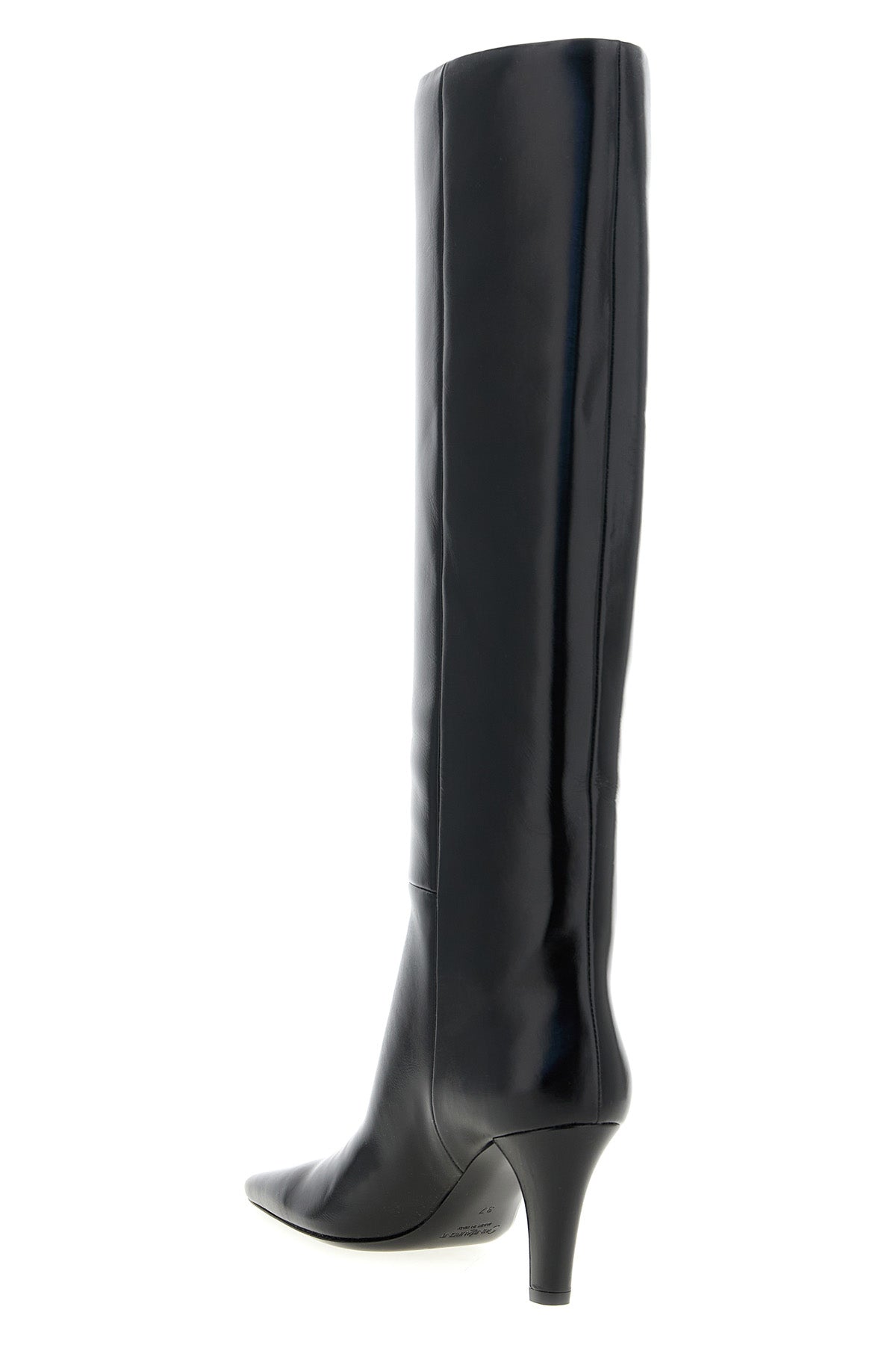 SAINT LAURENT 'Jill' boots For Women 100% calfskin leather (Bos Taurus)