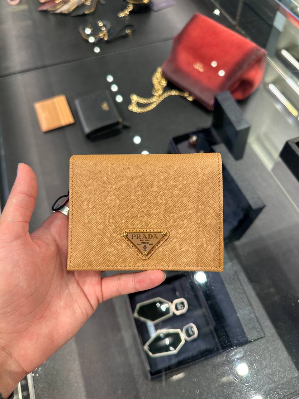 Saffiano Leather Wallet
