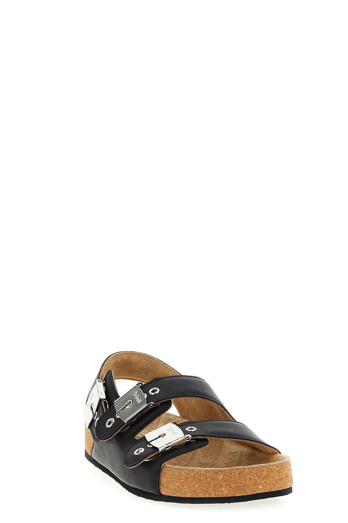 BALENCIAGA Balenciaga x Scholl sandals For Men 100% calfskin leather (Bos Taurus)