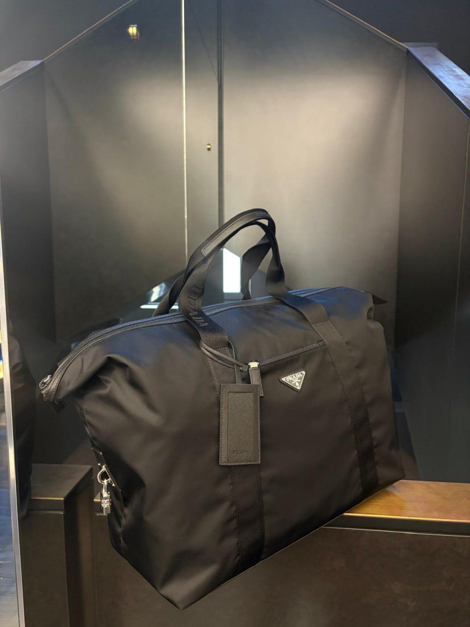 Re-Nylon duffle bag