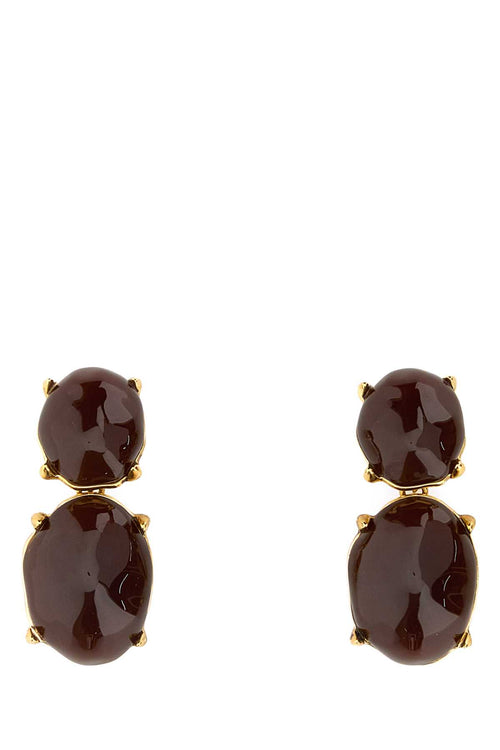 SAINT LAURENT BO HERITAGE DOUBLE C For Women Exterior: 100% Metal 100% Resin Finishing color: Gold