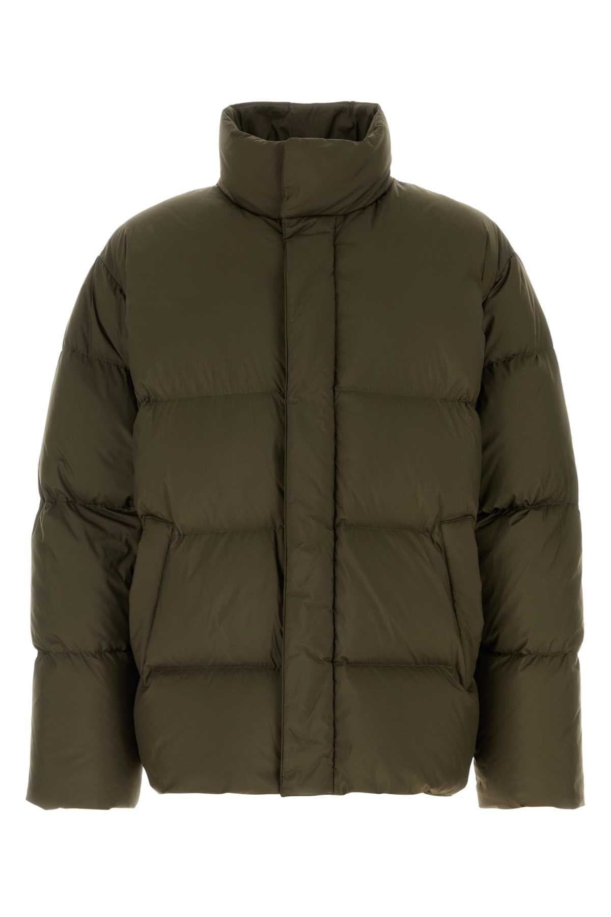 SAINT LAURENT DOUDOUNE COL MONTANT For Men Exterior: 100% Polyester Lining: 100% Polyester Padding: 90% Down 10% Feahter