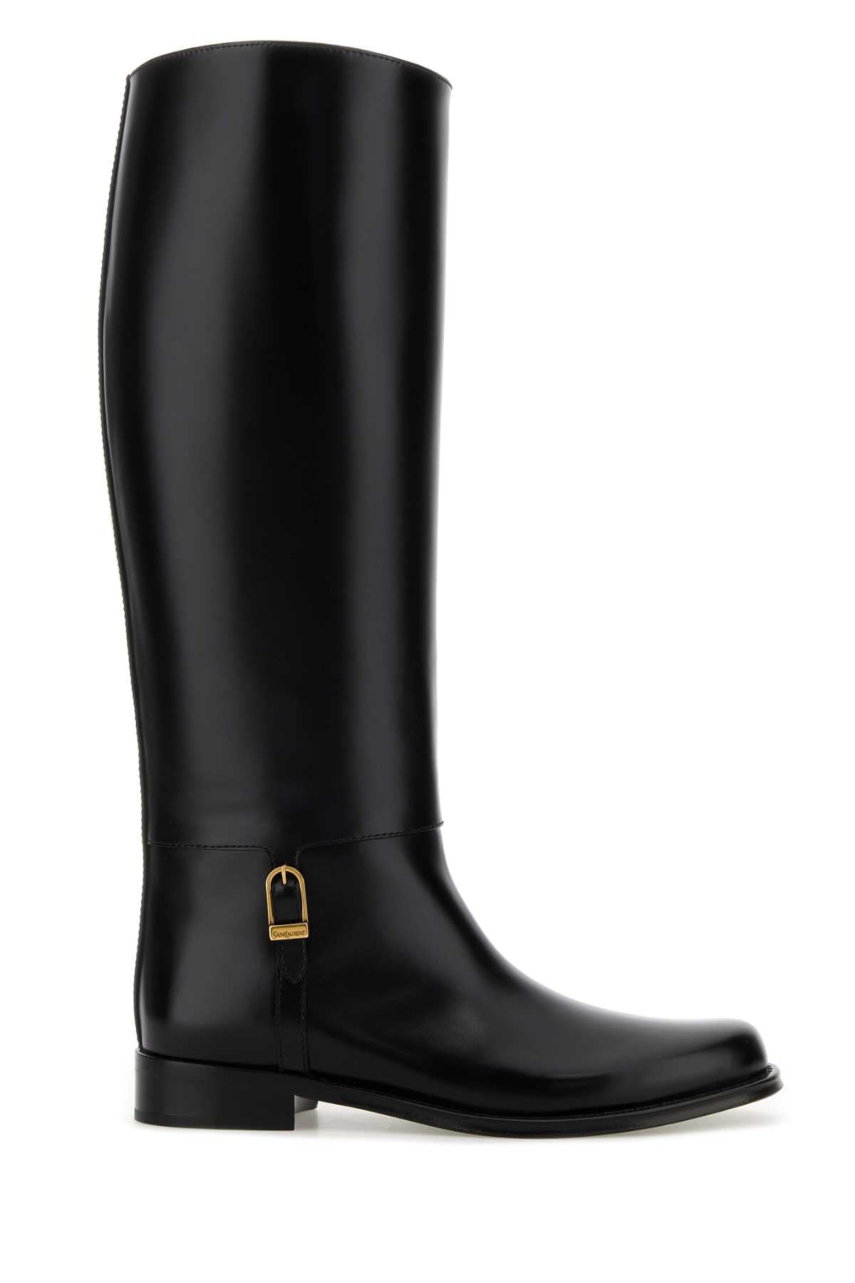 SAINT LAURENT HORNY 25 BOO For Women Exterior: 100% Leather Interior: 100% Leather Sole: Leather